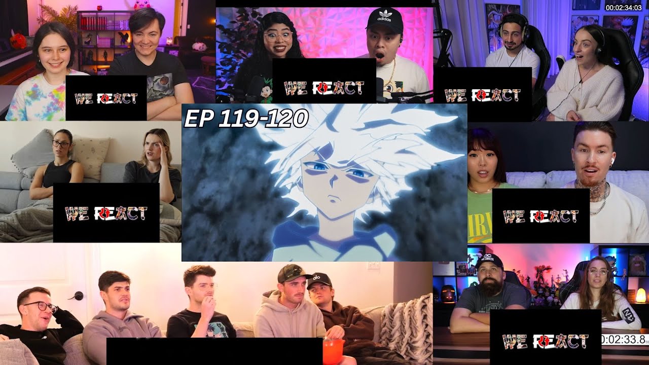Hunter x Hunter Episode 119-120 | Reaction Mashup