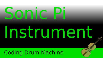 The Sonic Pi Drum Machine