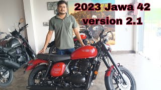 2023 JAWA 42 version 2.1 review video 🏍️| jawa 42 detailed review |#bike #automobile #like #viral