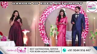 Garden Of Eden Matrimony || Pentecostal Marriage ||