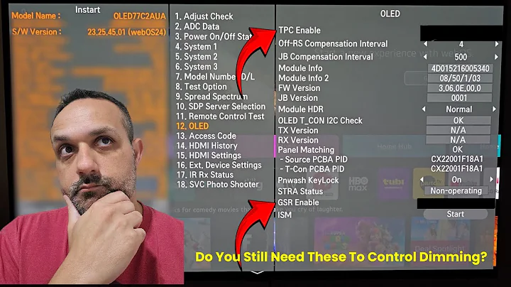 WebOS24 on an LG C2 | Dimming | Do You Need To Access The Hidden Settings?