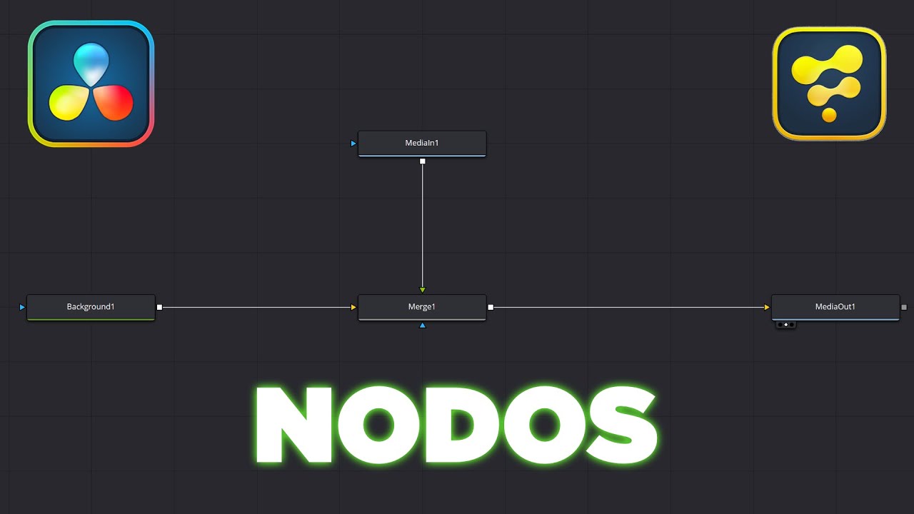 Cómo funcionan los NODOS en FUSION de DaVinci Resolve