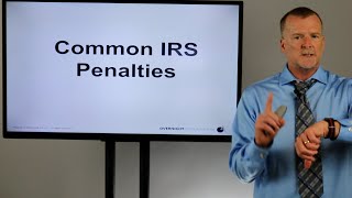 2 MIN Tax Take - Common IRS Penalties