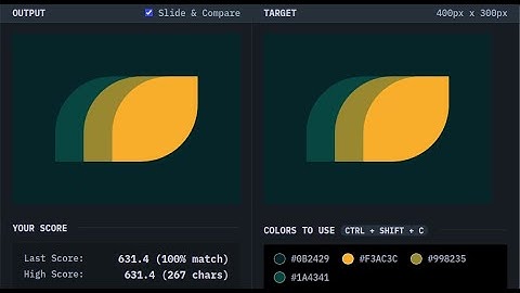 CSS Battle - Target #7 - Leafy Trail
