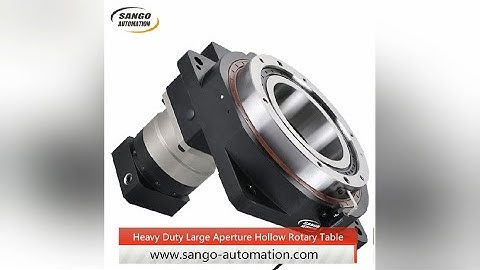 Sango Heavy Duty Programmable Hollow Indexing Tables