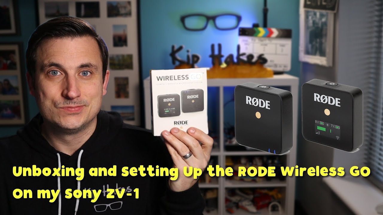 Unboxing and Setting Up the RODE Wireless GO on my Sony ZV-1