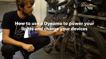 How to use a Dynamo hub to power your lights and charge your devices