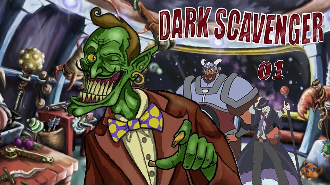 FIGHTING WITH GOD AND DRINKING WITH BANDITS! | Let's Play Dark Scavenger! - Episode 1