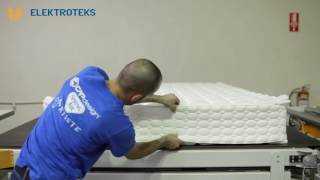 BEDLINE - Mattress Production Machinery, Gluing, Tape Edge and Packing Line