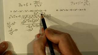 A2T 2B 3   HW Divide Polynomials