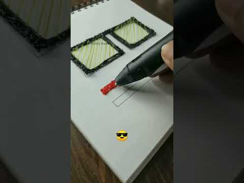 3D Pen DIY ☺ : #tutorial #3dpen #shortsfeed #shorts #ytshorts #diy #viral #3d #goggles