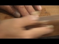 David Termini demonstrates how to patch missing  veneer quick- shop cam no frills