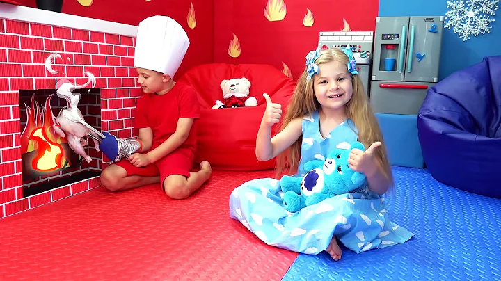 Diana and Roma Play in New Room | Collection of vi...