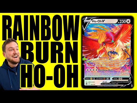 Rainbow Burn Ho-oh V Deck Profile – Silver Tempest Pokemon TCG