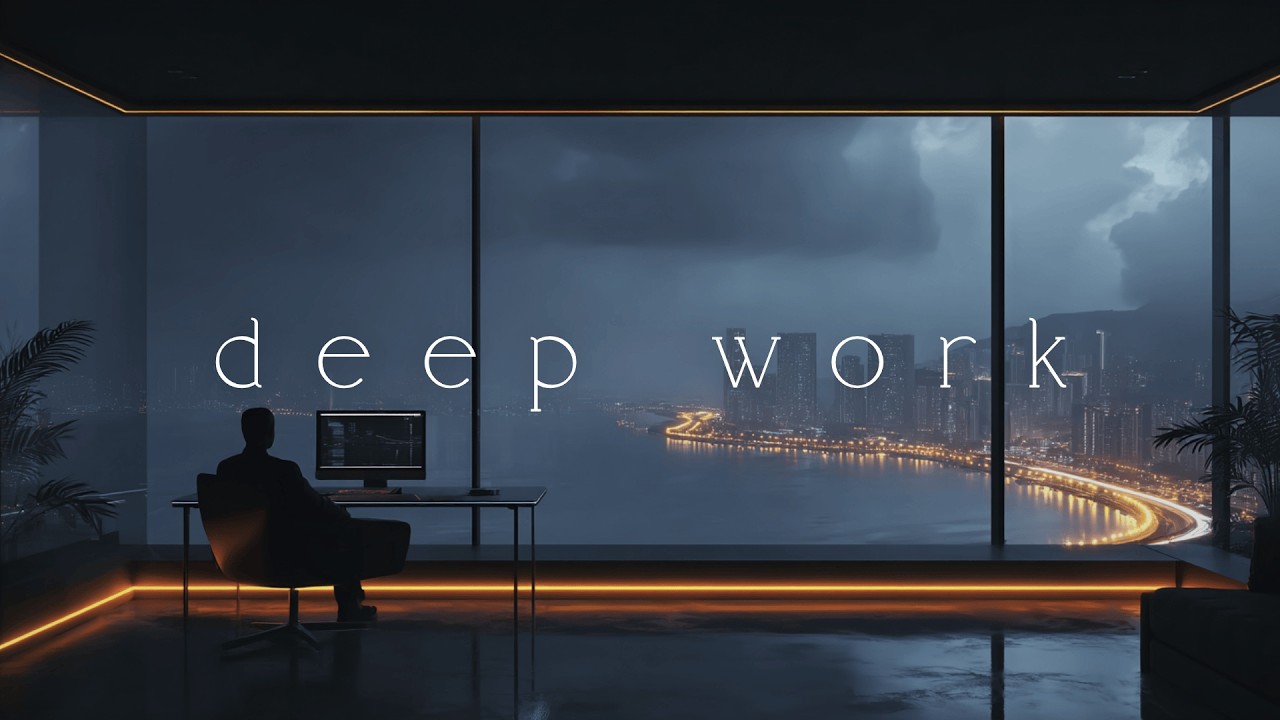 Deep Focus Music ･ Deep Work | Hyperfocus Office - Stay Locked In