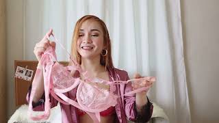 ALL PINK LINGERIE TRY ON HAUL FT. SHEIN | ERIKA RAMOS