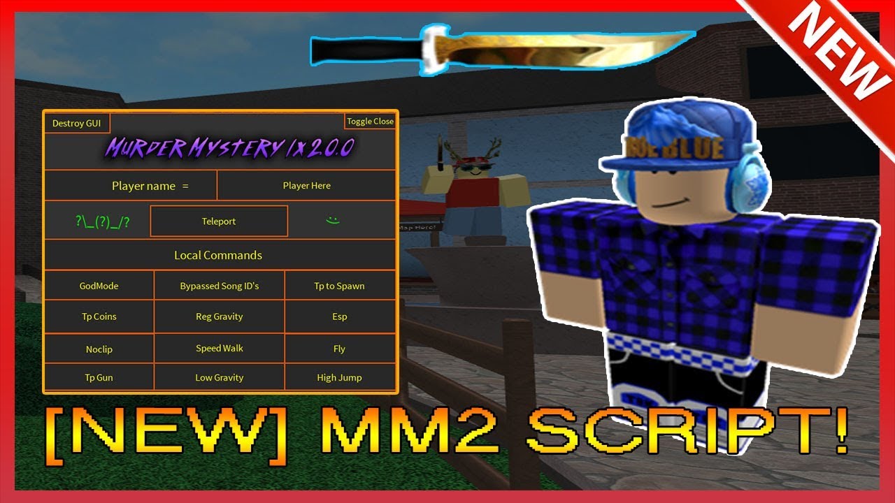 NEW MURDER MYSTERY 2 SCRIPT FLY, TP COINS, ESP, JUMP POWER, AND MORE! - YouTube