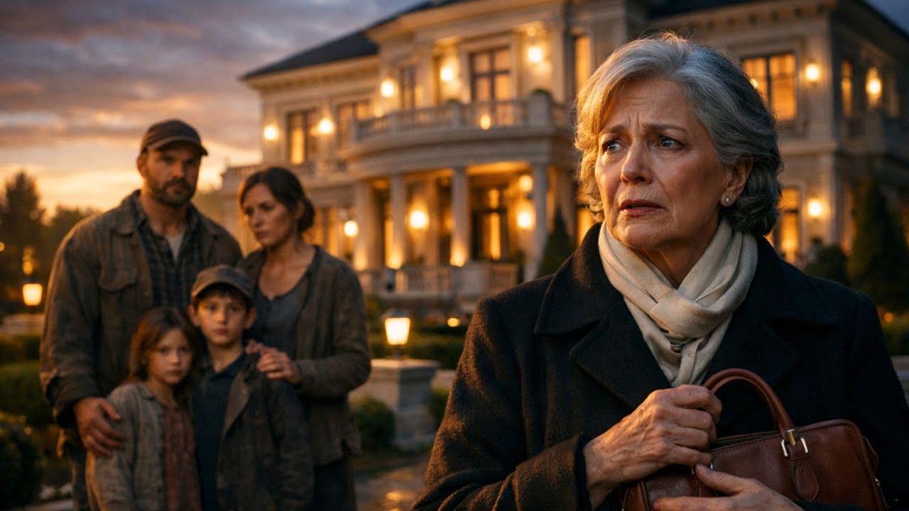 O văduvă moștenește o vilă de la soțul ei milionar... dar descoperă un secret la sosire.