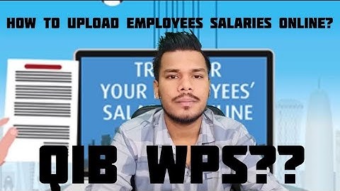 How to upload employees salaries online? QIB WPS , How to TransferOnline Salary Using QIB#qatarvlog