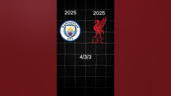 ليفربول و مان سيتي 2025 في تشكيلة واحدة 🤔🔥