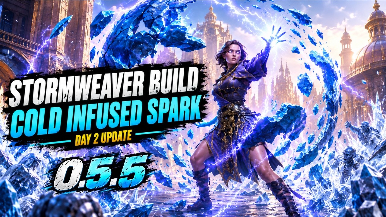 PoE 2 Stormweaver Build - Cold Spark - Sorceress Build | 0.5.5 Path of Exile 2