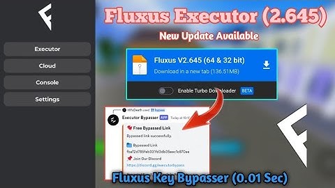 Fluxus Executor New Version Available (2.645) | No key/ Key Bypass | Fluxus Mobile | [ROBLOX HACK]