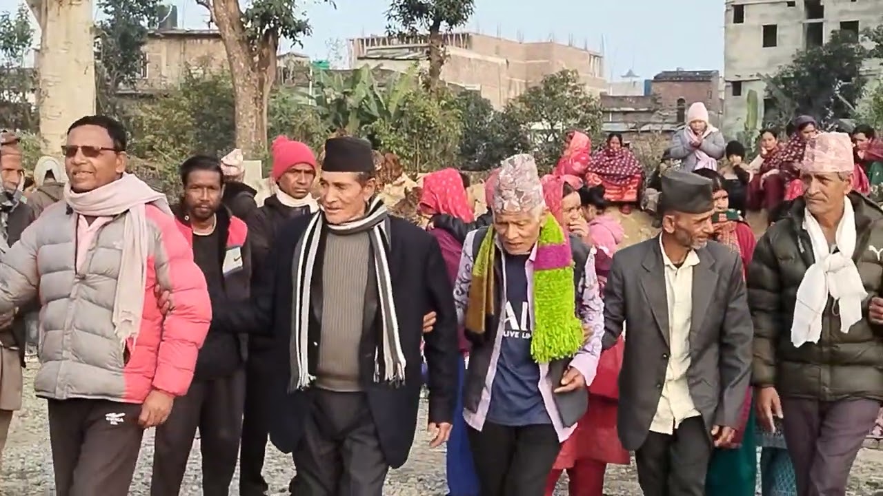 भल्का हाट बजार मा भयको डेउडा खेल 