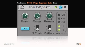 SONAR: Quick Bytes - PC4K Expander/ Gate Sound Examples