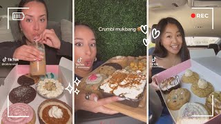 CRUMBL COOKIE MUKBANG TIKTOK COMPILATION #2