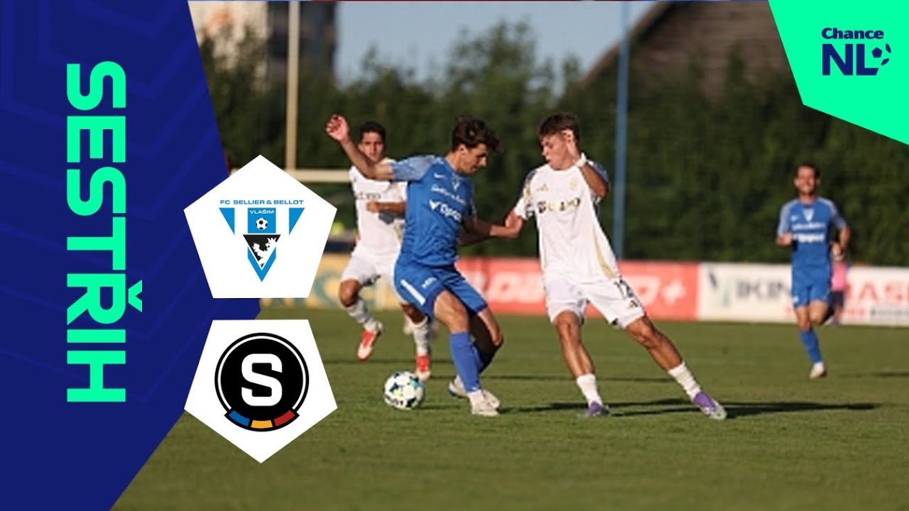 FC Sellier & Bellot Vlašim - AC Sparta Praha B | 1:2 | 17. 8. 2025 | HIGHLIGHTS
