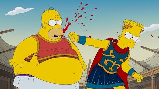 Obeseus vs Bartigula - Simpsons 32x02