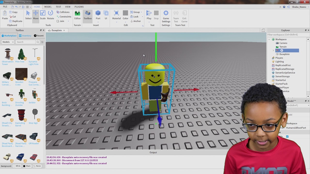 How To Add Character Models To Roblox Studio Without Plugins Youtube - roblox toolbox models