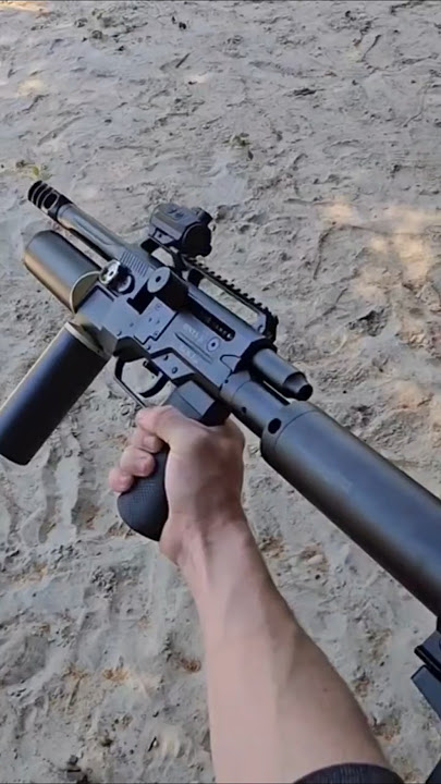 Airgun Hollowpoint vs ClayBlock BinTac T-50 semi-auto .50 Cal