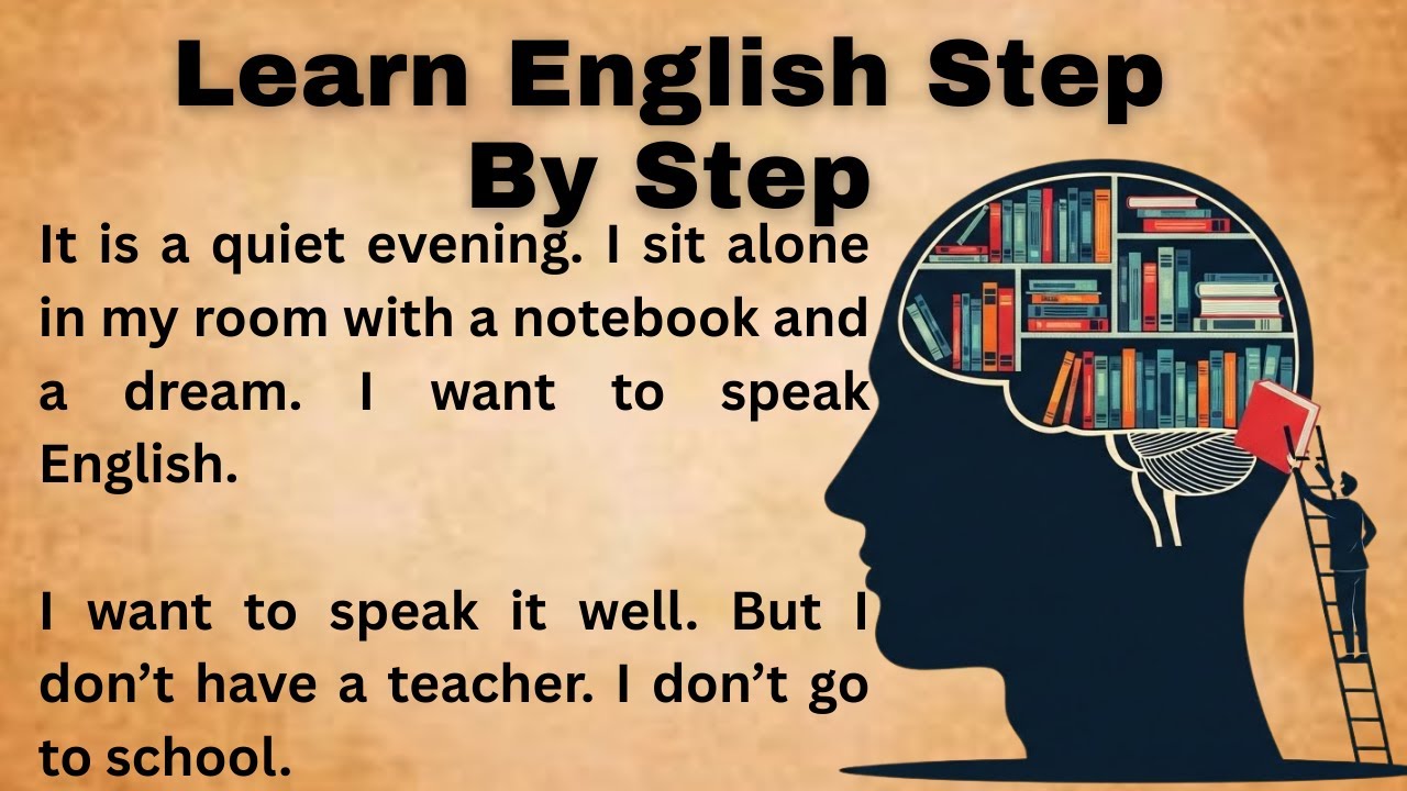 You Can Learn English Step By Step || Graded English || Improve your ...