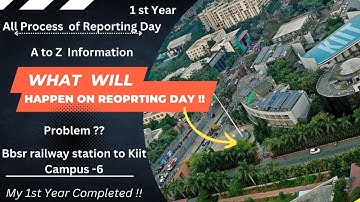 Reporting day schedule |1st year | All about reporting day |#kiit #2023 #kiituniversity  #1st_year