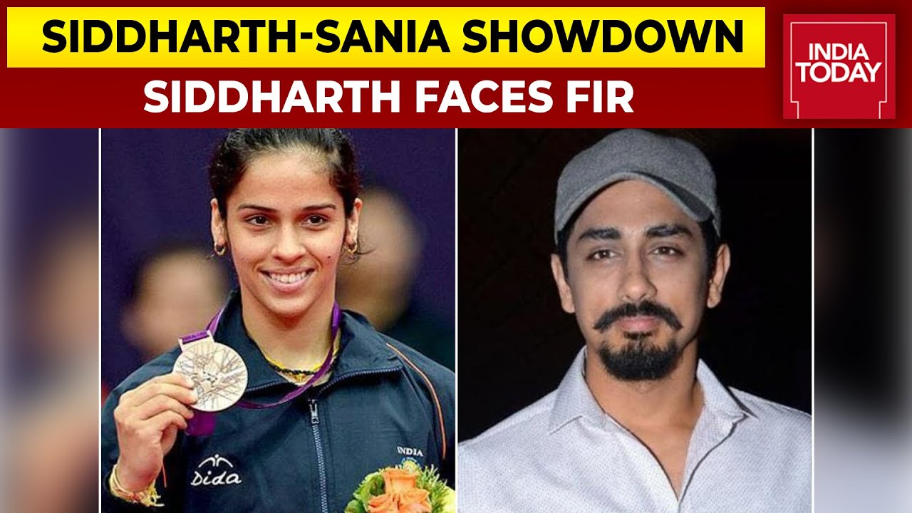 Siddharth Faces FIR Over Sexist Tweet Against Saina Nehwal; NCW Wants His  Twitter Account Blocked - YouTube