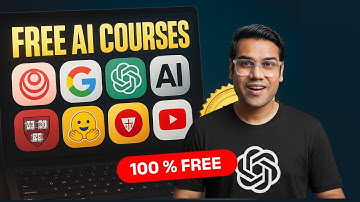 10 FREE AI Courses Everyone MUST Take in 2025