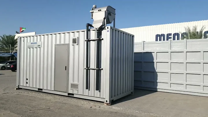 MENA-Water Containerized Industrial Pretreatment Plant