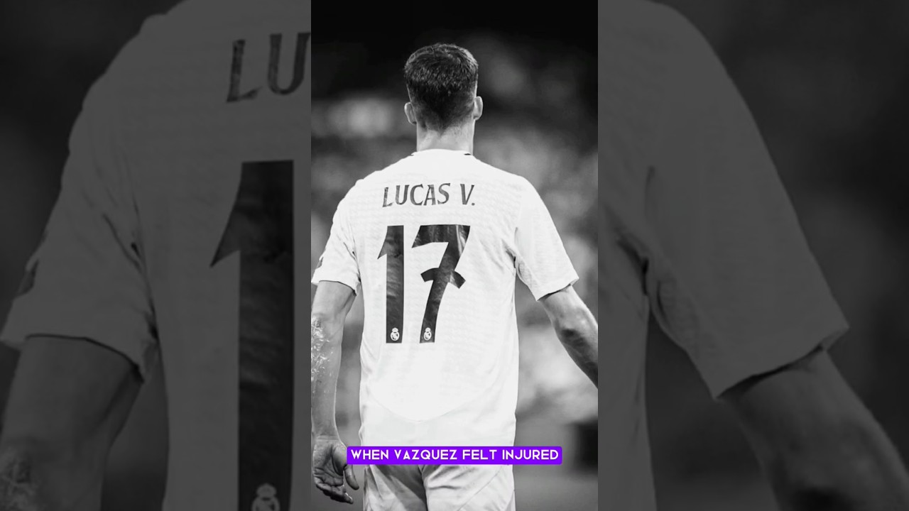 When Vazquez felt injured ! 