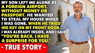 My Son Left Me Stranded Abroad With No Passport and No Money, But When He Came Home to Claim My H...