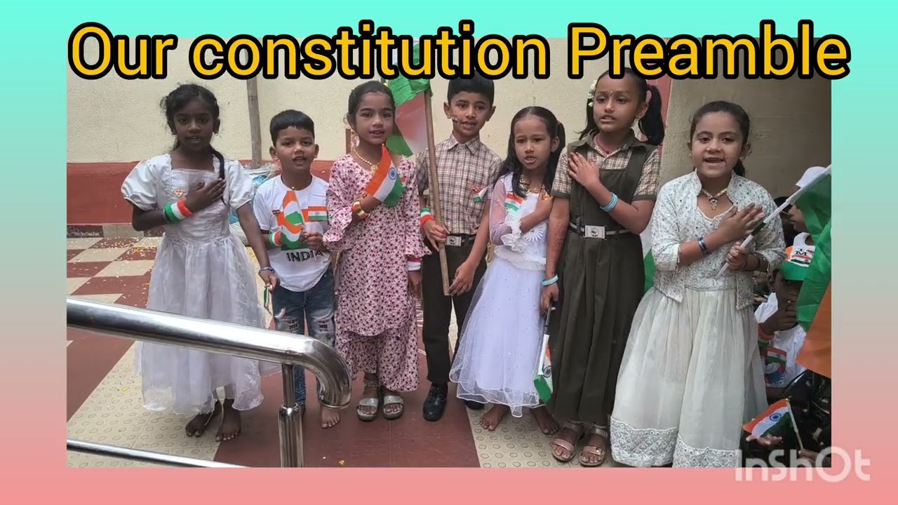 Our constitution Preamble #