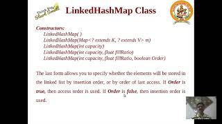 Dr.SSN-Java Programming-TreeMaps LinkedHashMaps Unit 5 Lec#5