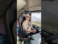 Chinese girl drives truck through hills!😱￼#shorts #trendingshorts #ytshorts #truckgirl