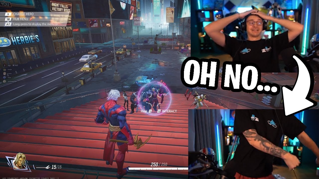 Ниндзя снова исполнил свой вирусный танец на Тайм-сквер...