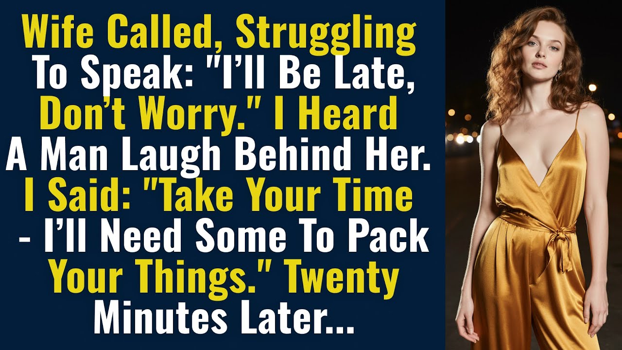 Wife Called, Struggling To Speak: 