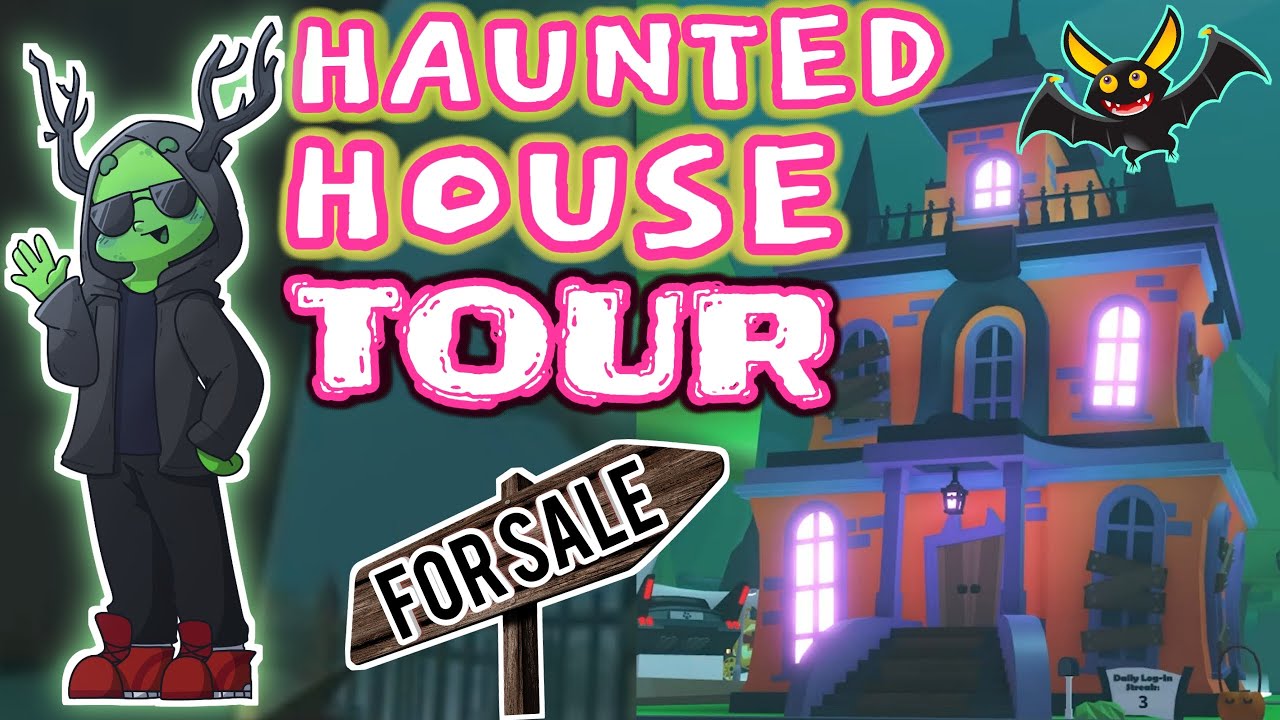 Haunted House Tour In Adopt Me! My Review of the New Adopt Me House ! # ...