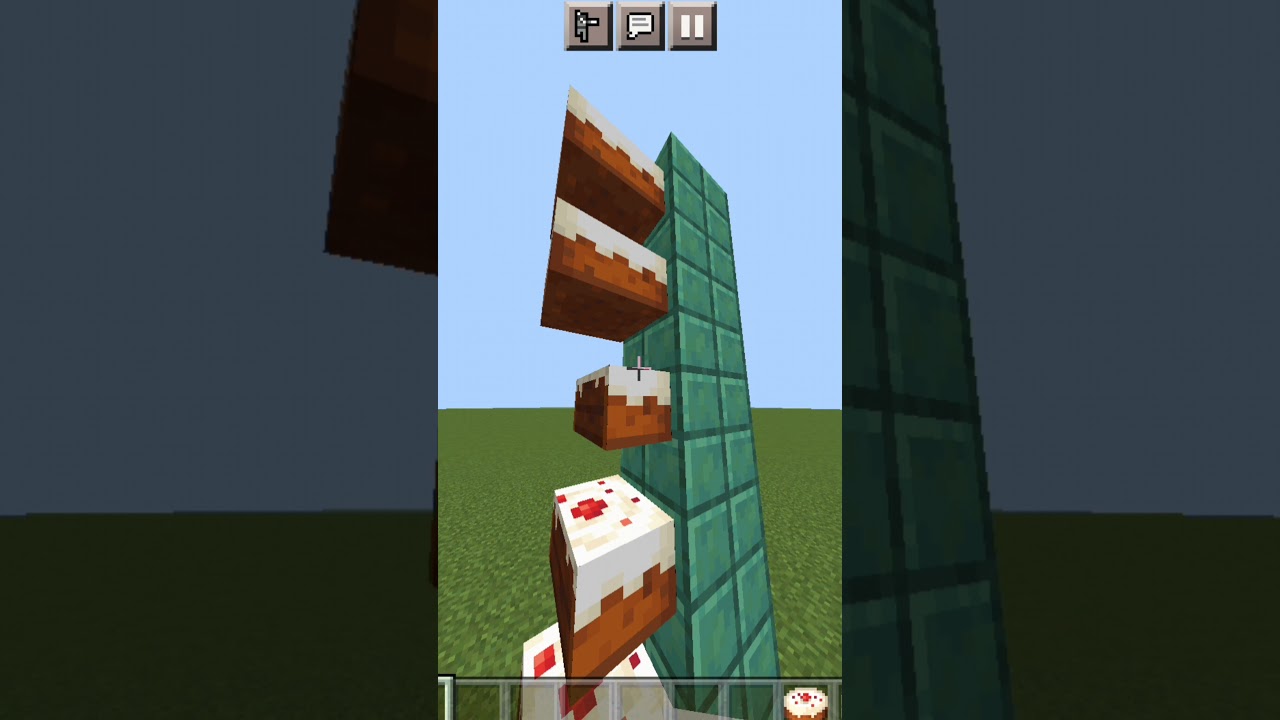 How To Make Cake Stairs In Minecraft 