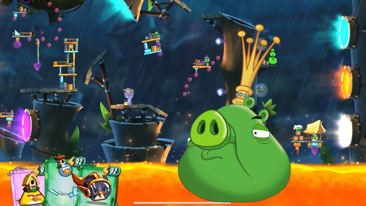 ANGRY BIRDS 2 - KING PIG PANIC DAILY CHALLENGE (Jul/21/2021) - YouTube