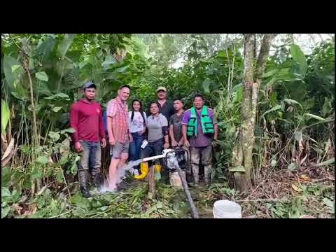 well gallery hand drilled 5 litres per second with EMAS wells