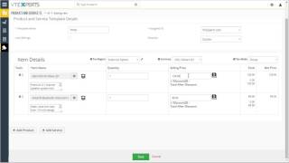 VTiger 7 - Predefined Quote/Invoice/SO Templates